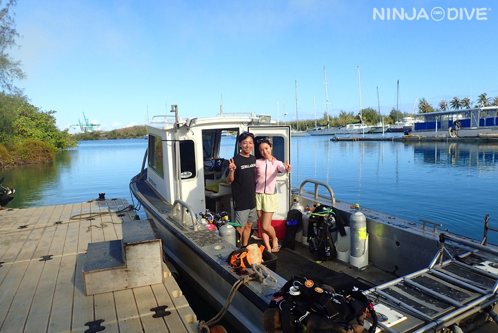 グアム中部 ボートダイビング 体験ダイビング プライベート 貸し切り