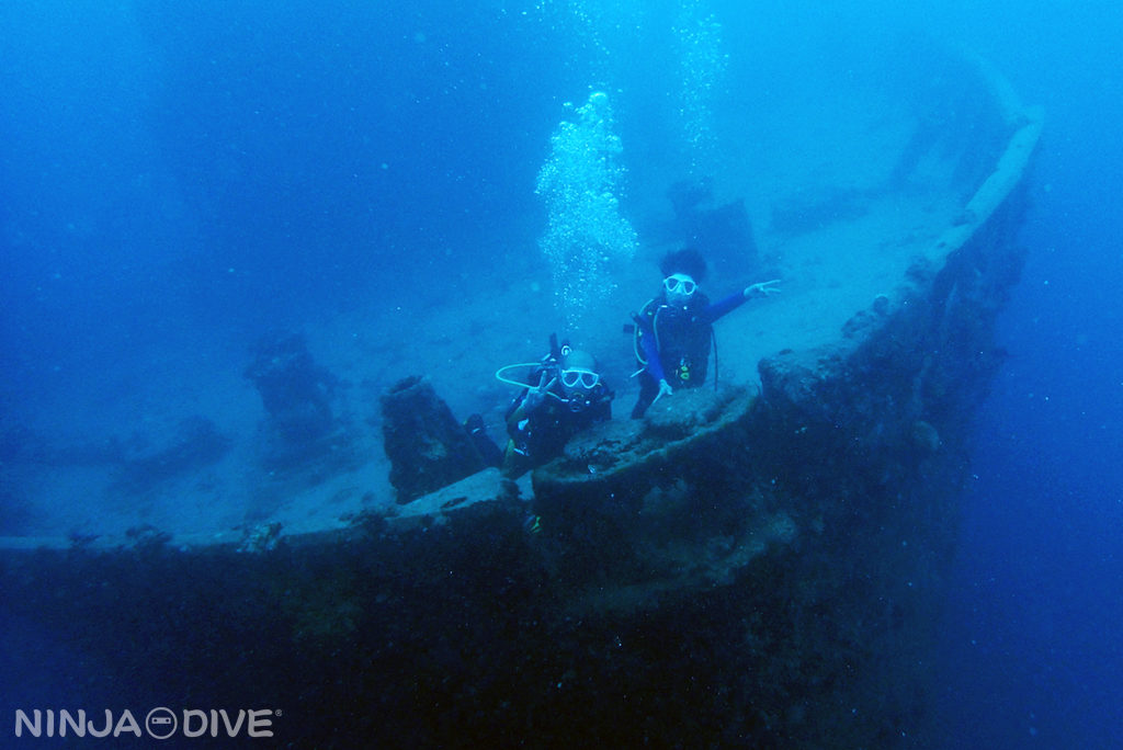 グアム中部 貸し切りボート チャーター ファンダイビング ボートダイビング アメリカンタンカー