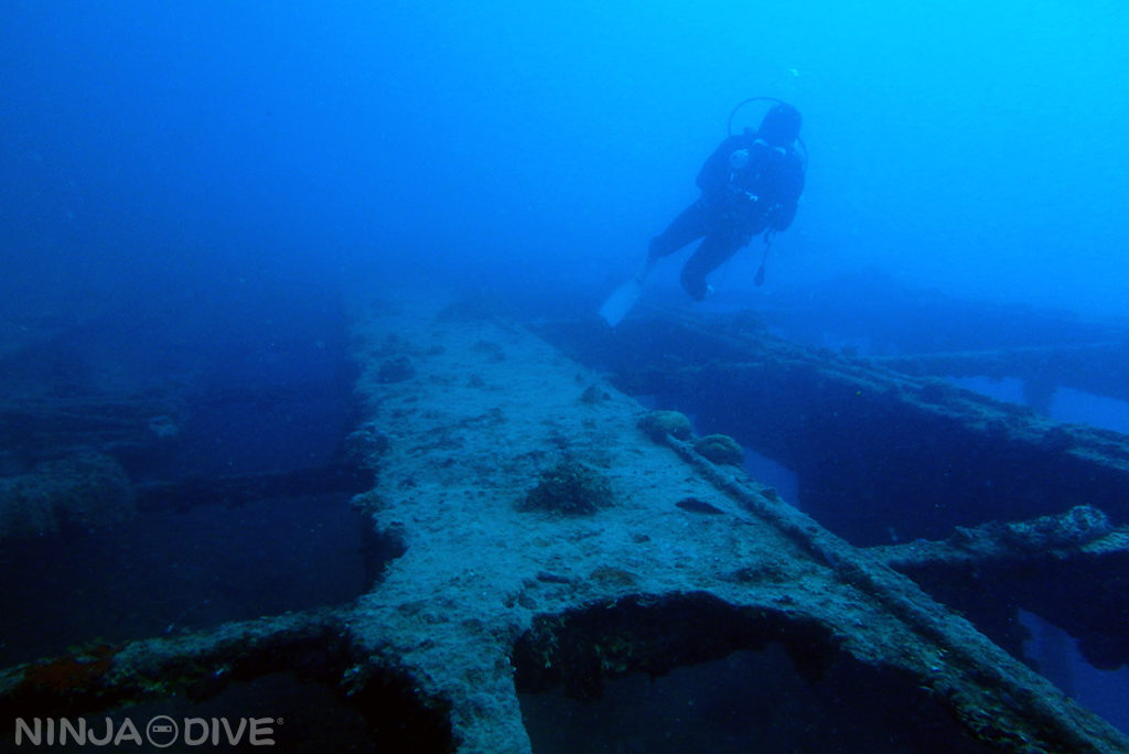 東海丸, グアム中部, ファンダイビング, プライベート, ボートダイビング, レックダイビング, 沈船, おひとりさま