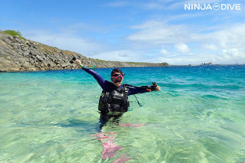グアム中部 プライベート ファンダイビング ボートダイビング ロンズリーフ