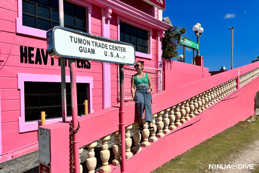 NINJA DIVE 忍者ダイブ 貸し切り プライベート チャーター ファンダイビング ボートダイビング グアム ダイビング ビギナー 初心者 少人数 ブルーホール クレバス タモントレードセンター ダイビングショップ おひとりさま 女子旅 インスタ映え