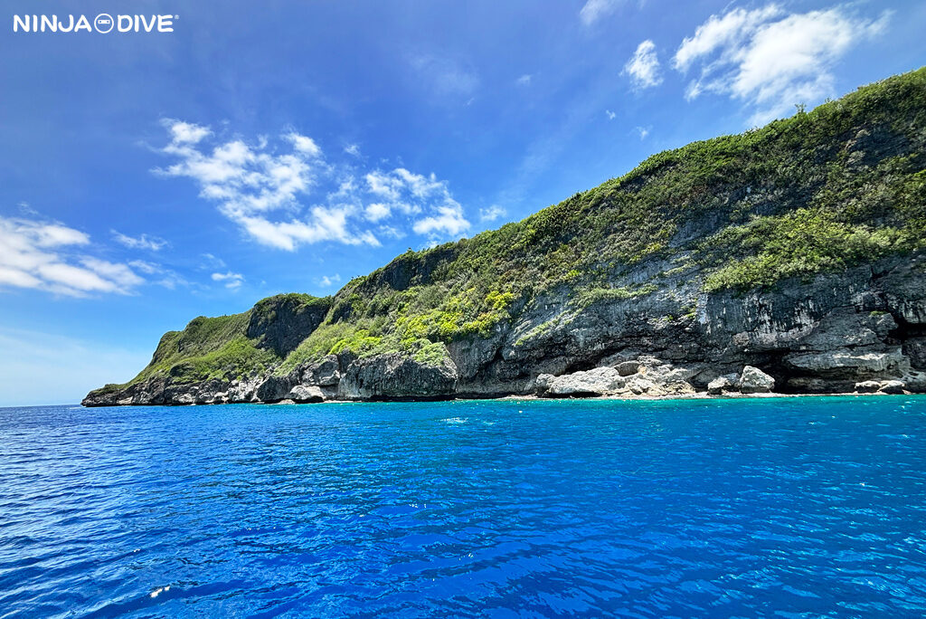 NINJA DIVE 忍者ダイブ 貸し切り プライベート チャーター ファンダイビング ボートダイビング ビーチダイビング シュノーケリング グアム ダイビング ビギナー 初心者 少人数 ブランク ビギナー レック 東海丸 沈船 クレバス