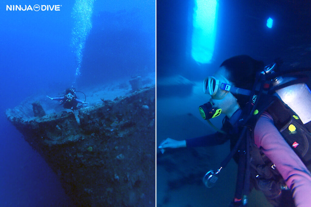 NINJA DIVE 忍者ダイブ 貸し切り プライベート チャーター ファンダイビング ボートダイビング ビーチダイビング シュノーケリング グアム ダイビング 初心者 少人数 ブランク ビギナー 沈船 レック アメリカンタンカー フィンガーリーフ