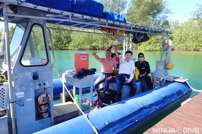 グアム中部 ボートダイビング 体験ダイビング プライベート 貸し切り