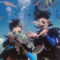 NINJA DIVE 忍者ダイブ 貸し切り プライベート ビーチダイビング グアム 体験ダイビング ビギナー 初心者 ダイビングショップ お魚いっぱい 親子 パラセーリング アウトハウスビーチ